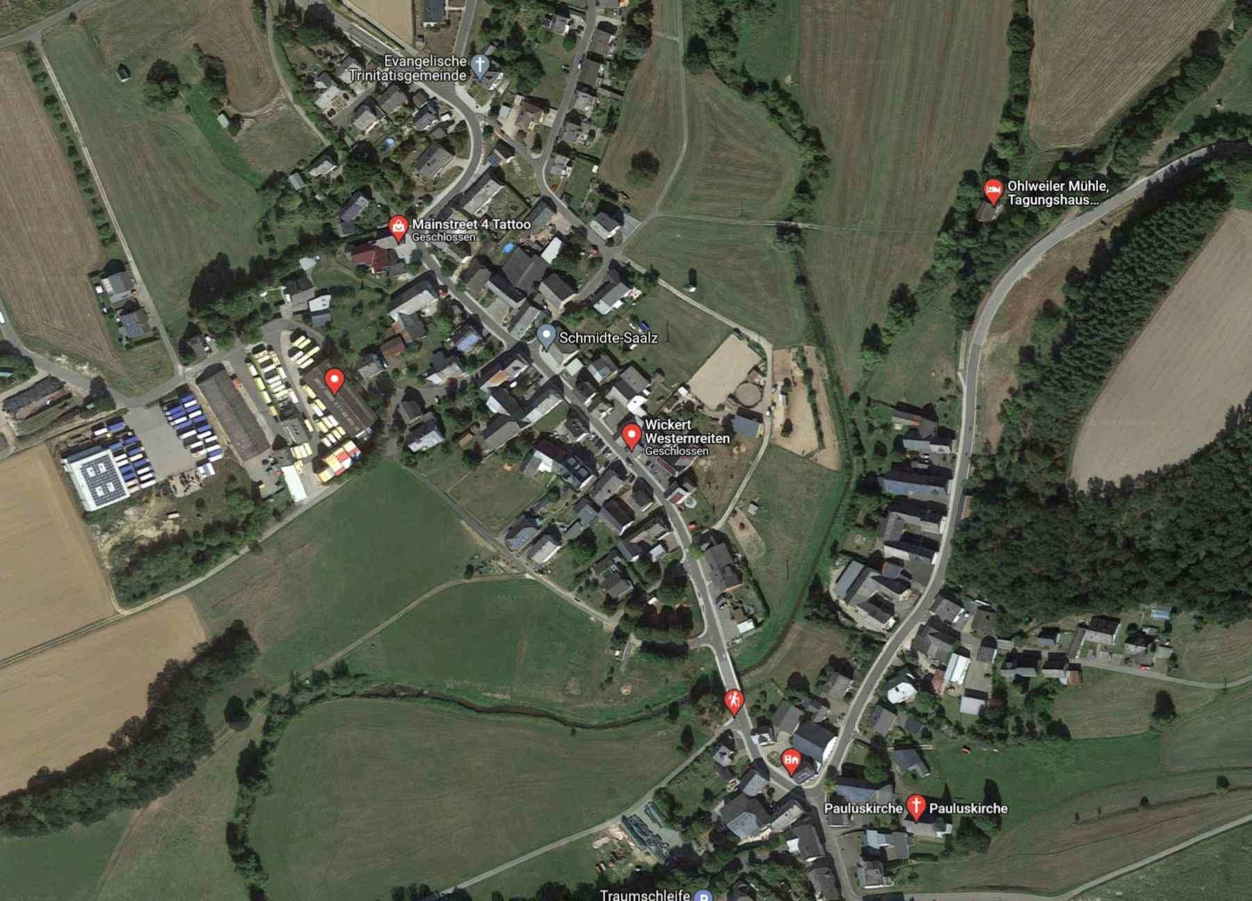 Google Map vom 1. Januar 2022.